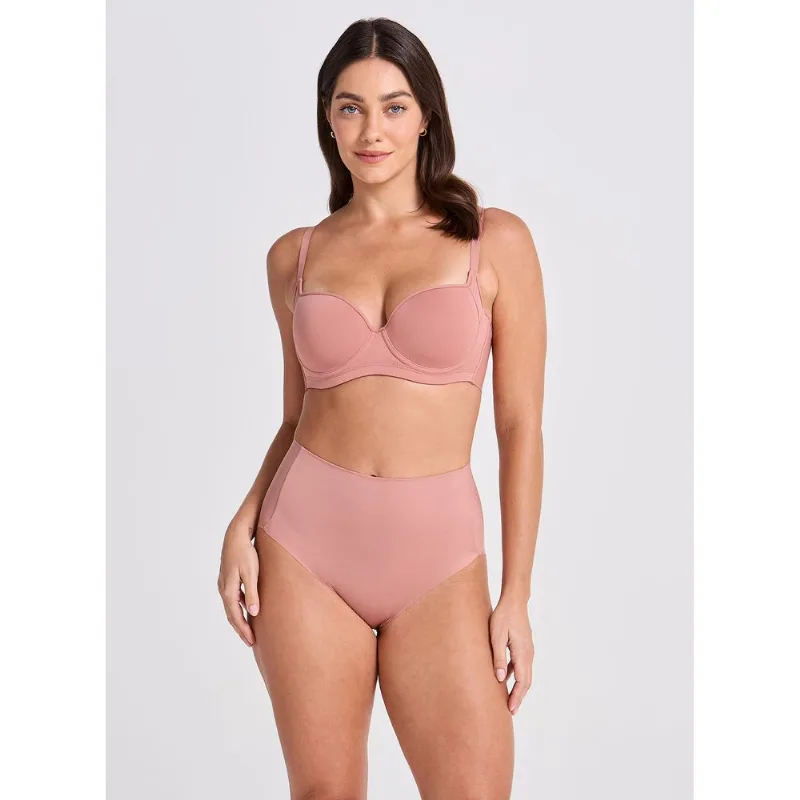 Calcinha Cintura Alta Frente Dupla Adaptive Zero Marcas 50604 Rosa Mônaco 3G