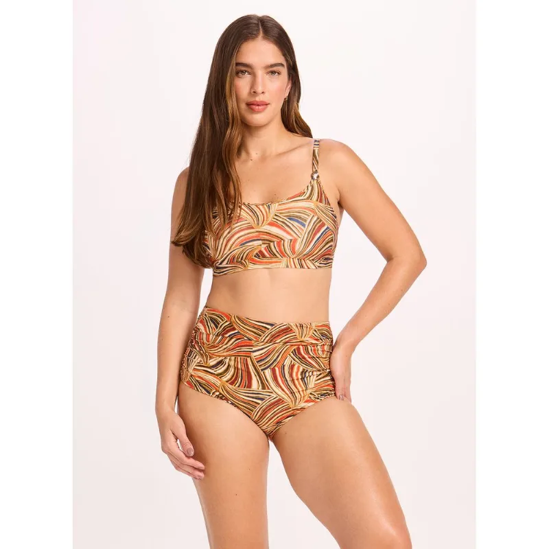 Biquíni Hot Panty Control Cava Baixa Estampado 15075 Conchas em Cor 3G