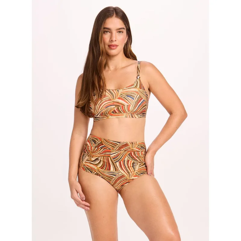 Biquíni Hot Panty Control Cava Baixa Estampado 15075 Conchas em Cor M