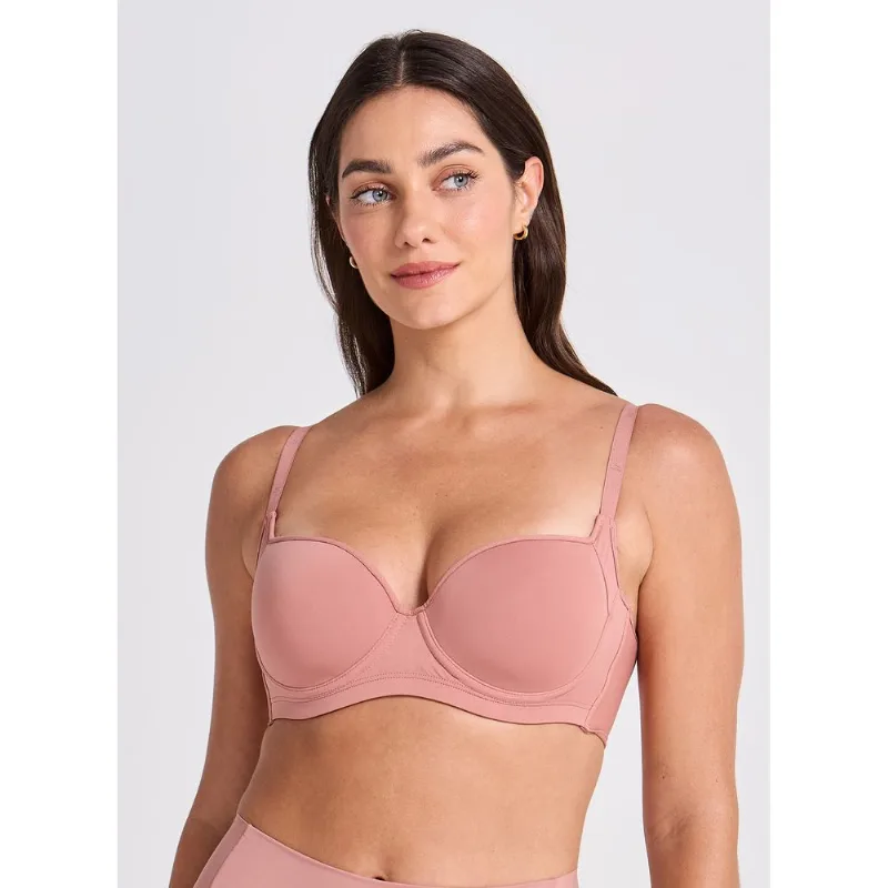 Sutiã Super Lift Bananinha Athena 57527 Rosa Mônaco 42F