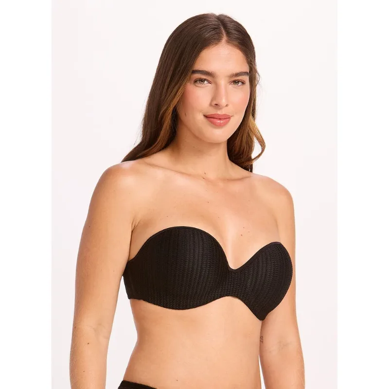 Biquíni Tomara Que Caia Neocrochet 18516 Super Black 42D