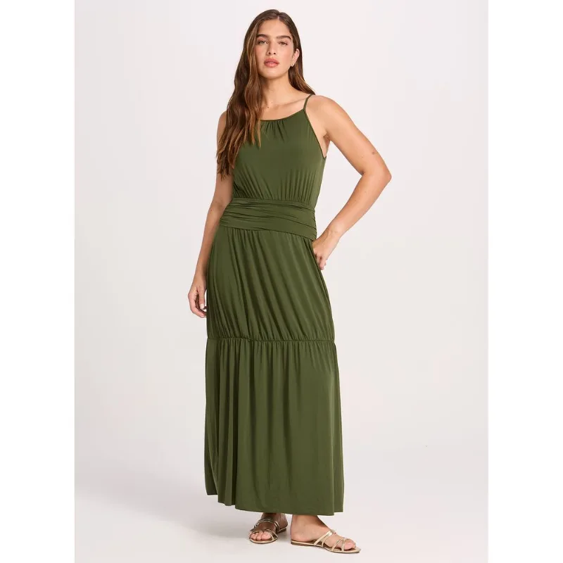 Vestido Alcinha Longo 23726 Seagrass M