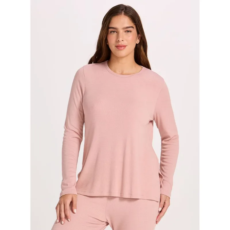 Camiseta de Pijama Manga Longa 21719 Rose Sereno G