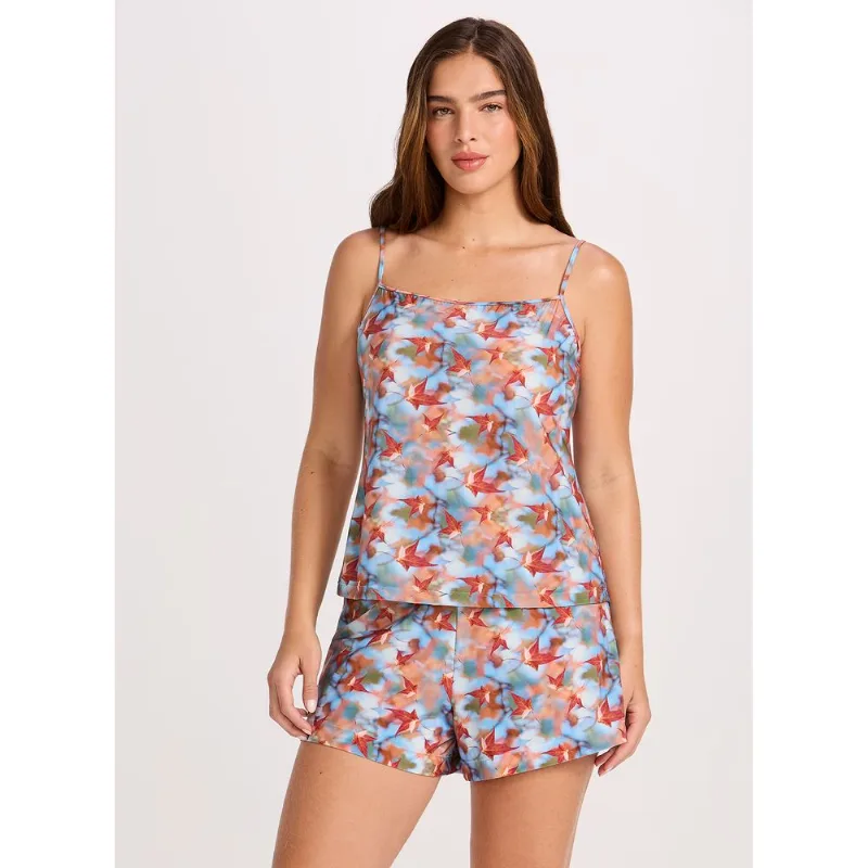 Blusa de Pijama Alcinha 21256 Céu e Folhas G