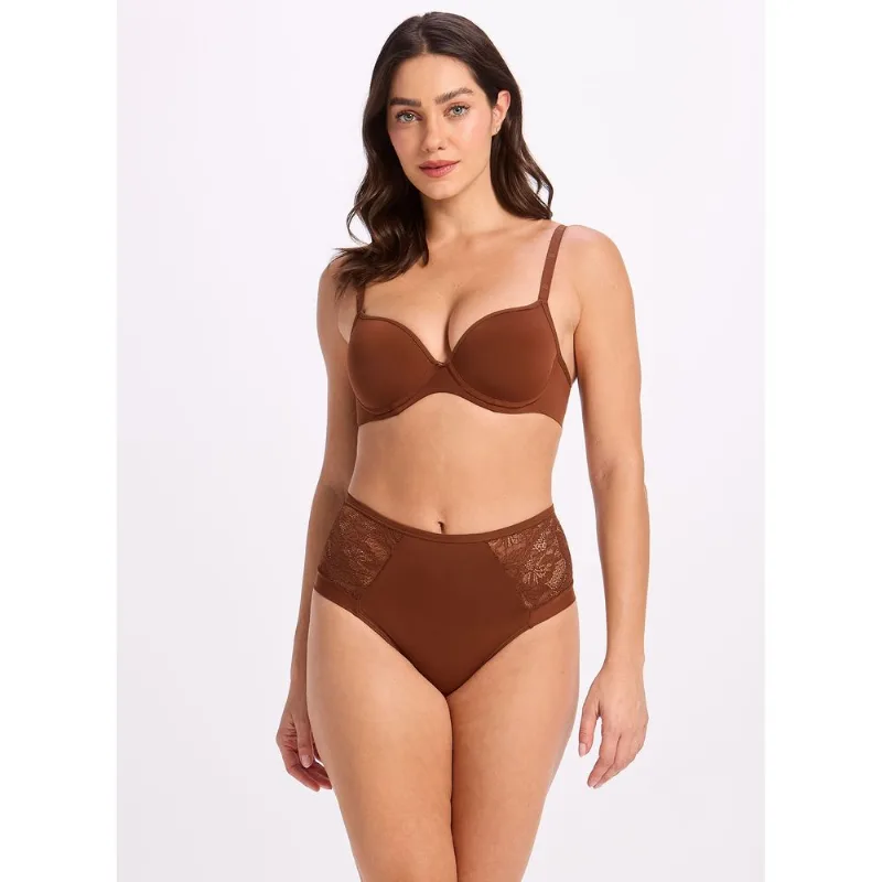 Calcinha Hot Panty Sides Ada 50580 Castanho GG