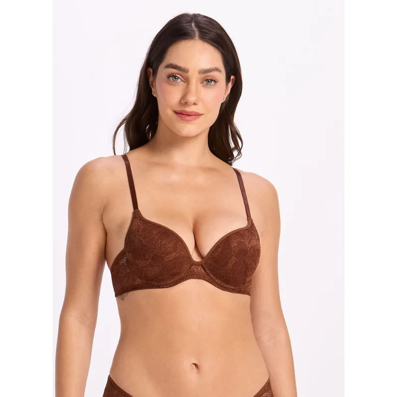 Sutiã Push-Up Ada 51580 Castanho 38DD