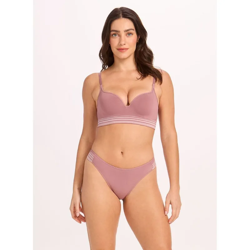Calcinha Fio Dental Oxigênio Adaptive 50832 Cosmetic Rose P