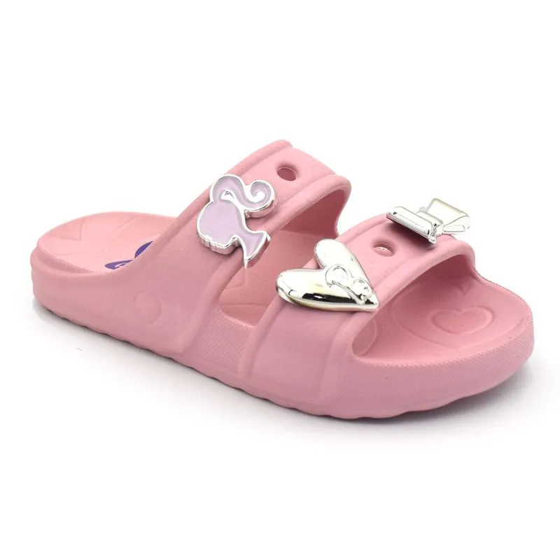 Chinelo de Menina Grendene Barbie Switch Rosa 23490 29
