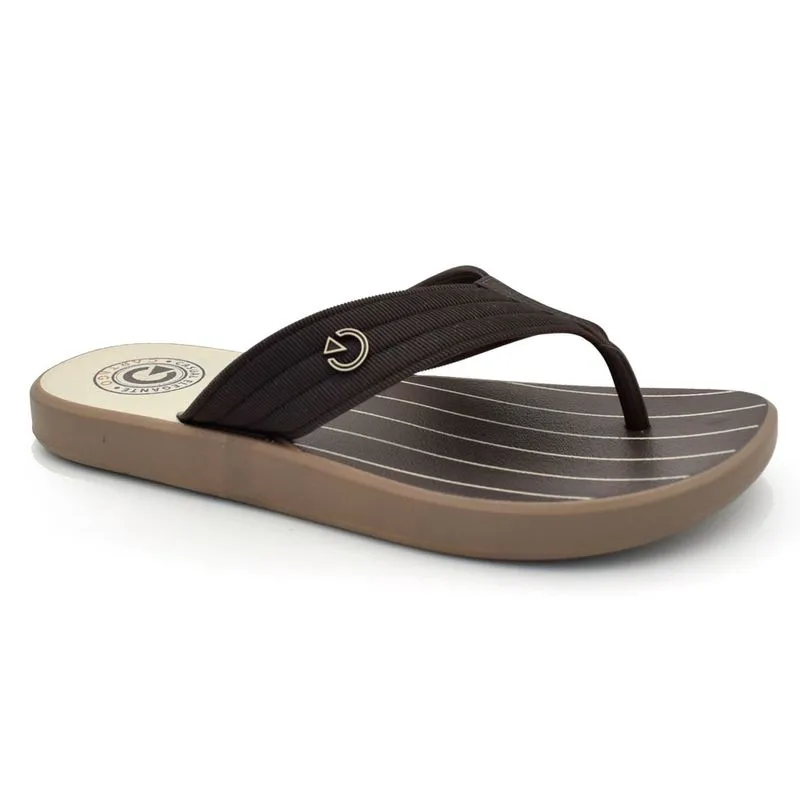 Chinelo Masculino Cartago Montreal Marrom 11729 JUN/24 42