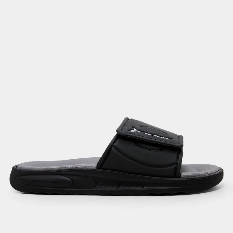 Chinelo Rider Soft Plus Slide Masculino - Masculino - Preto+Grafite