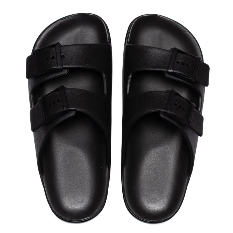 Chinelo Slide Masculino Cartago Milão Lite Casual Preto - 39