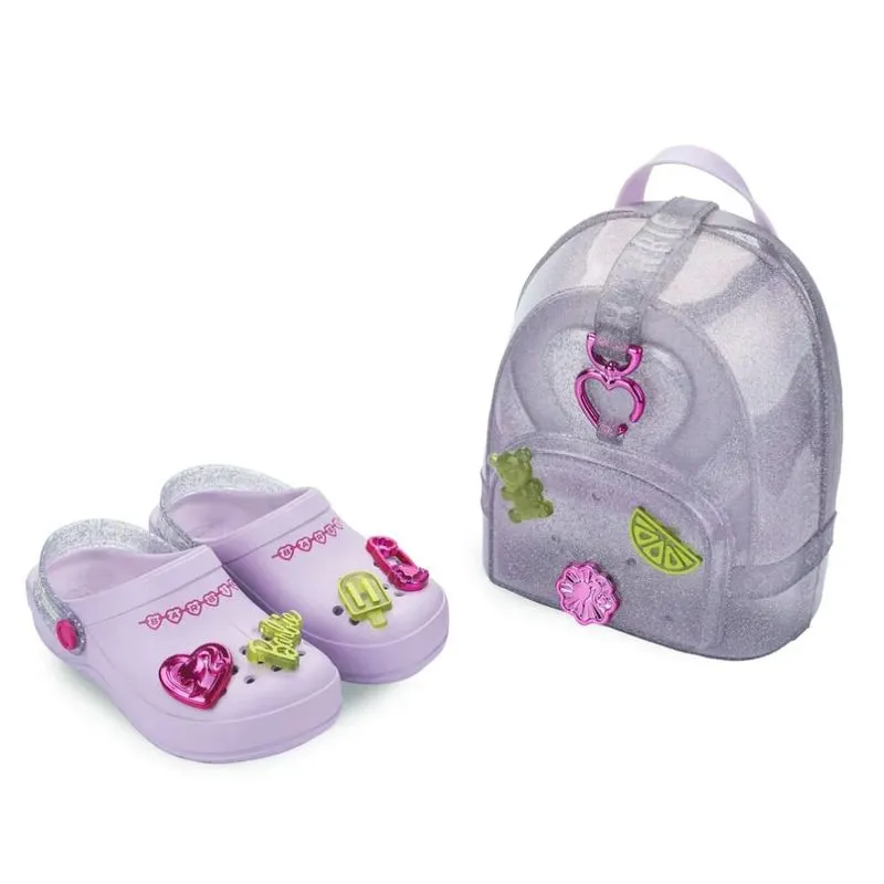 Babuche Grendene Kids Barbie Infantil Lilás + Acessório 28