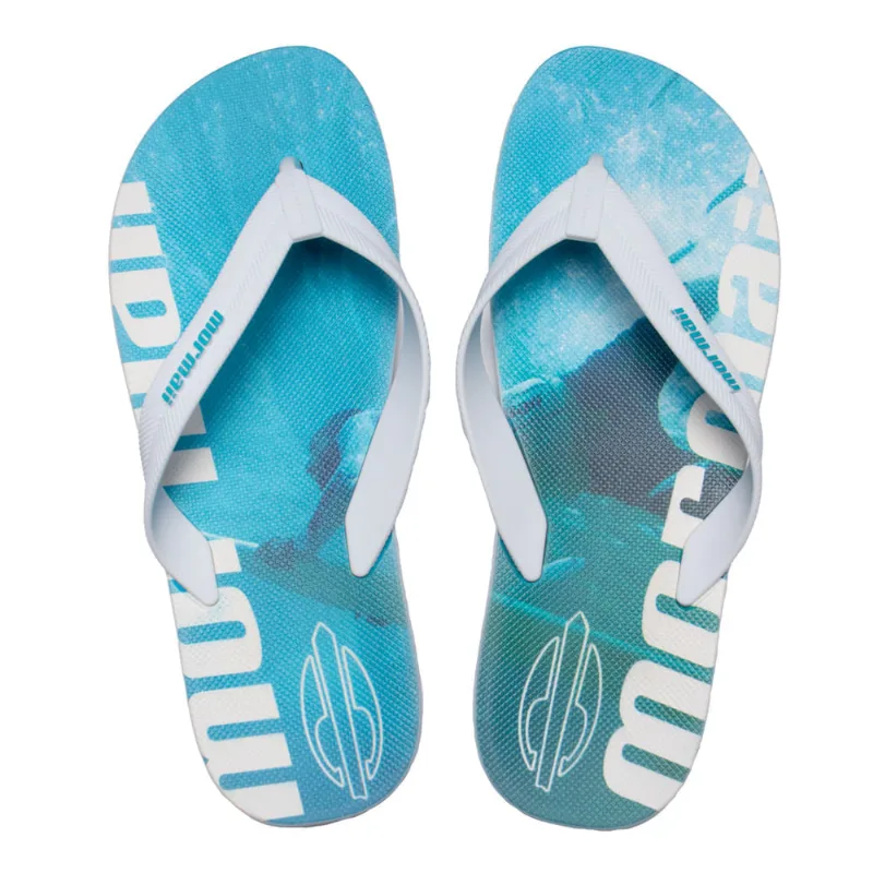 Chinelo Masculino Mormaii Tropical Pro Texturas Azul/Branco - 37
