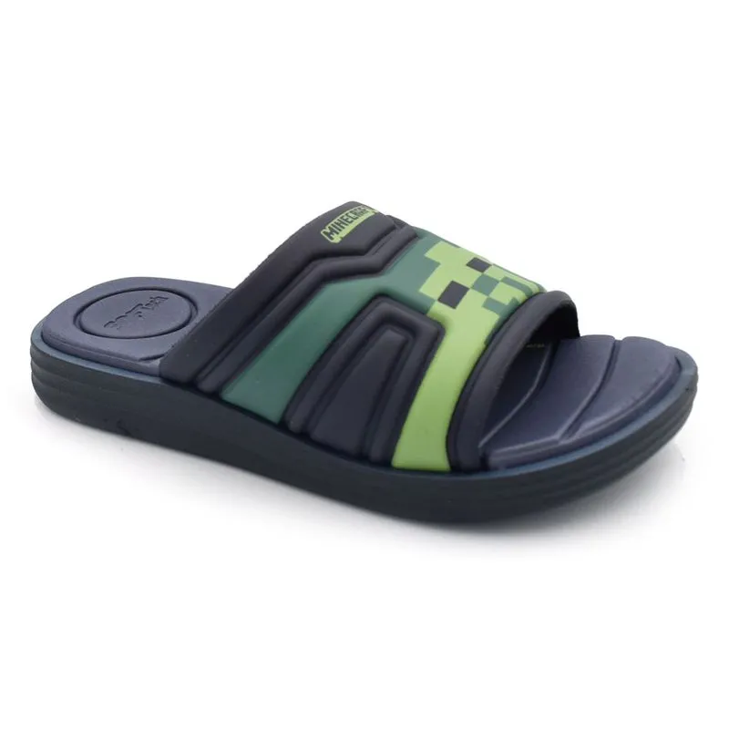 Chinelo de Menino Minecraft Soft do 26 ao 33 Azul 23556 31