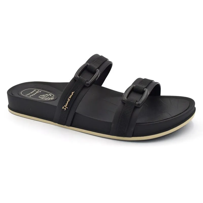 Chinelo Slide Feminino Ipanema Shine Preto 27571 38