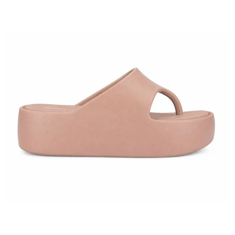 Sandália Plataforma Feminino N°34 Melissa Free Platform Thong Ad Rosa Claro (MP)