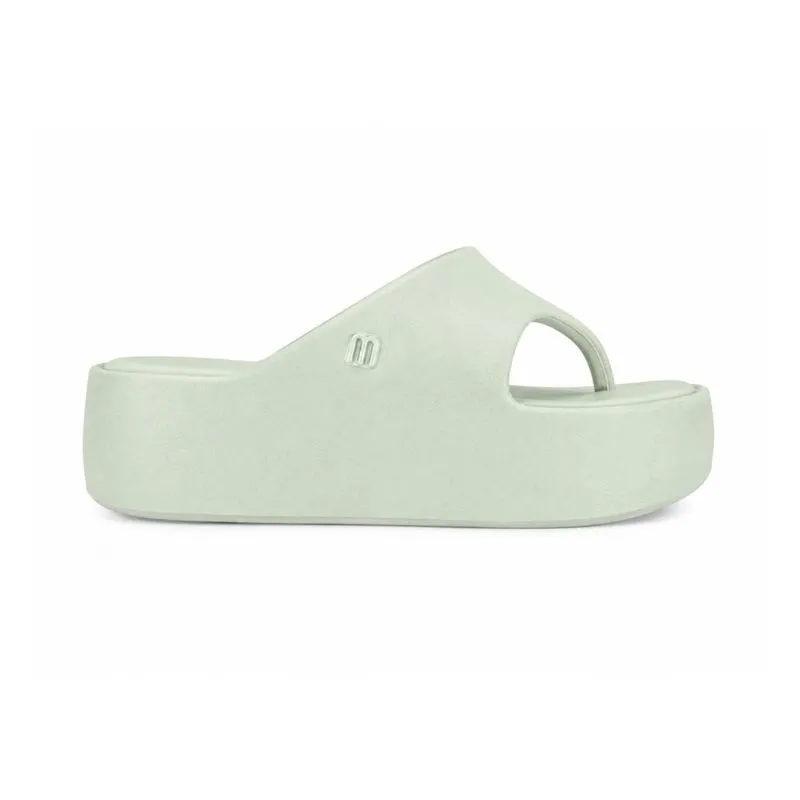 Sandália Plataforma Feminino N°37 Melissa Free Platform Thong Ad Verde Claro (MP)