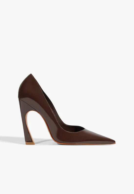 Lexi Patent Pump 10.5 / Maplewood / Patent