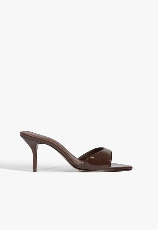 Elodie Patent Sandal 11 / Root Brown / Patent