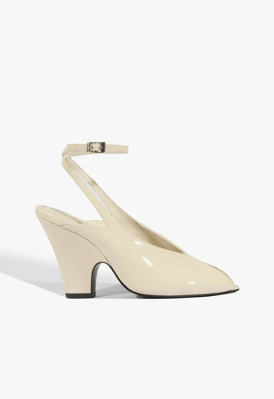 Liv Patent Leather Pump 9.5 / Sugar White / Patent
