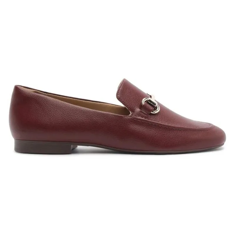 Sapato Mocassim Feminino N°33 Anacapri Bridão Essencial Vermelho (MP)
