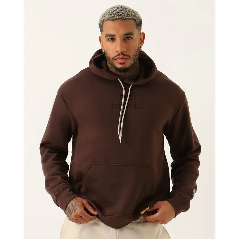 Blusão Moletom Masculino Ecko Unlimited com Bordado Marrom XG