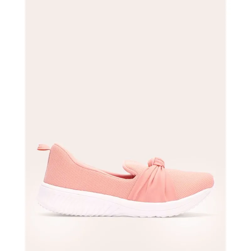Tênis Feminino Esporte Slip On Nózinho Confort Fitter Rosa 37