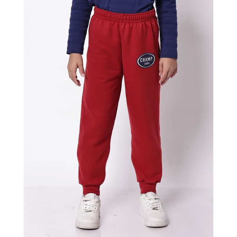 Calça Moletom Infantil Champ Vermelho 8