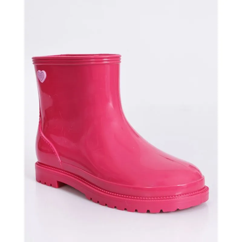 Bota Infantil Galocha Molekinha Rosa 31