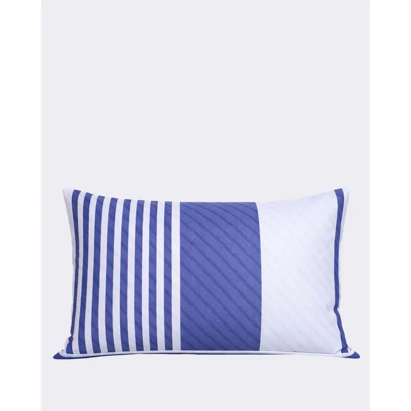 Fronha Avulsa Arte & Cazza 70cm x 50cm Estampa Geométrica Azul UN