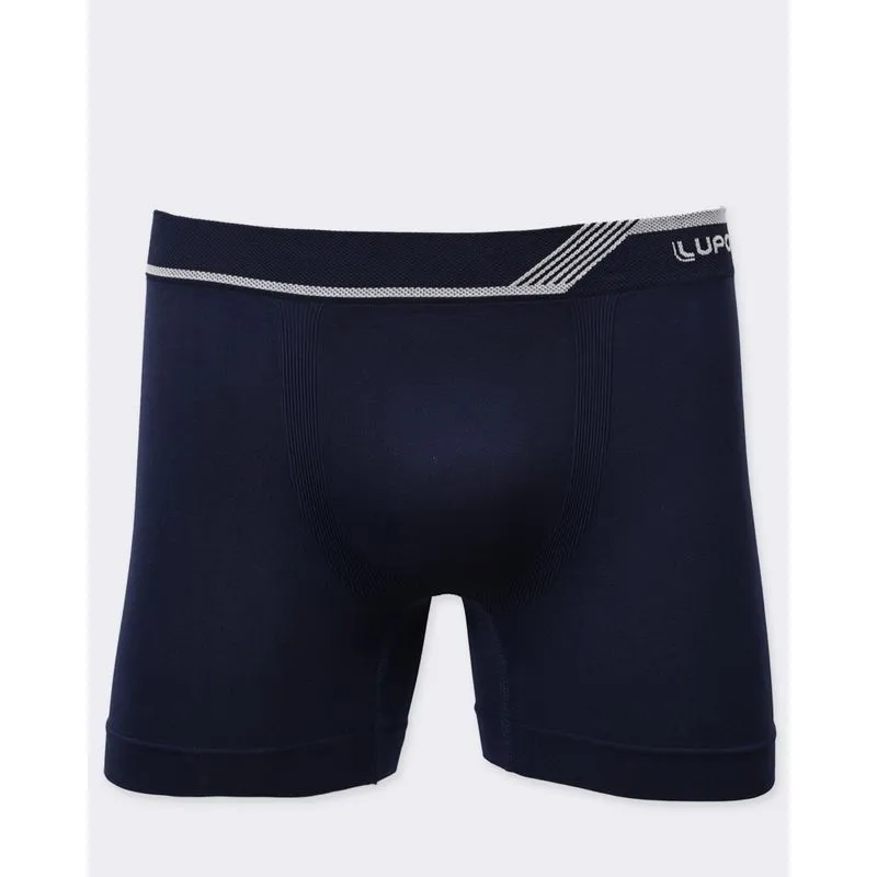 Cueca Masculina Lupo Boxer Sem Costura Marinho XG