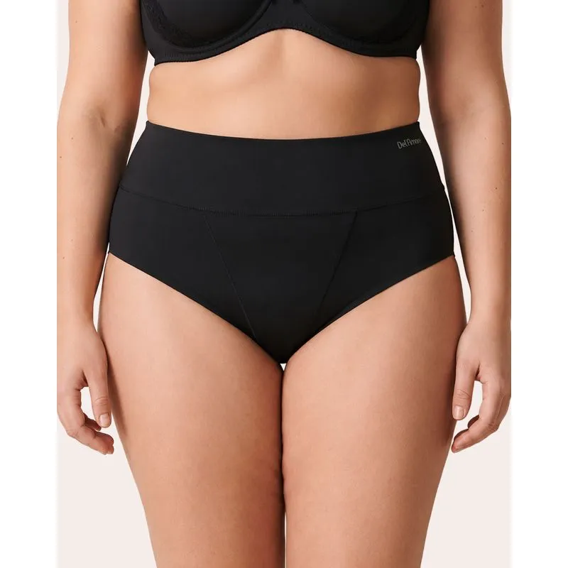 Calcinha Plus Size Feminina Modeladora sem Costura Preta 46