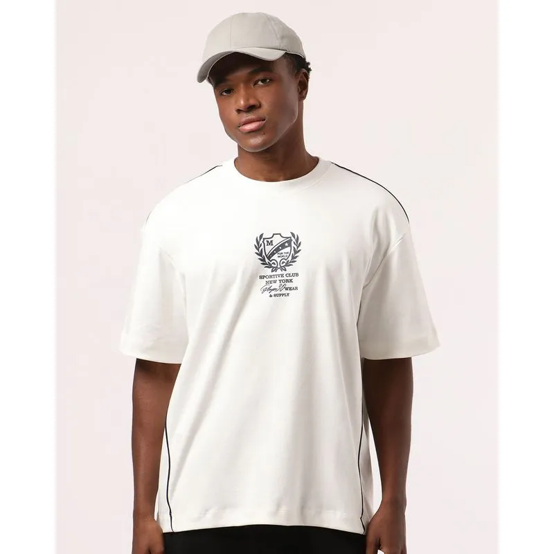 Camiseta Masculina com Estampa New York Off White XG