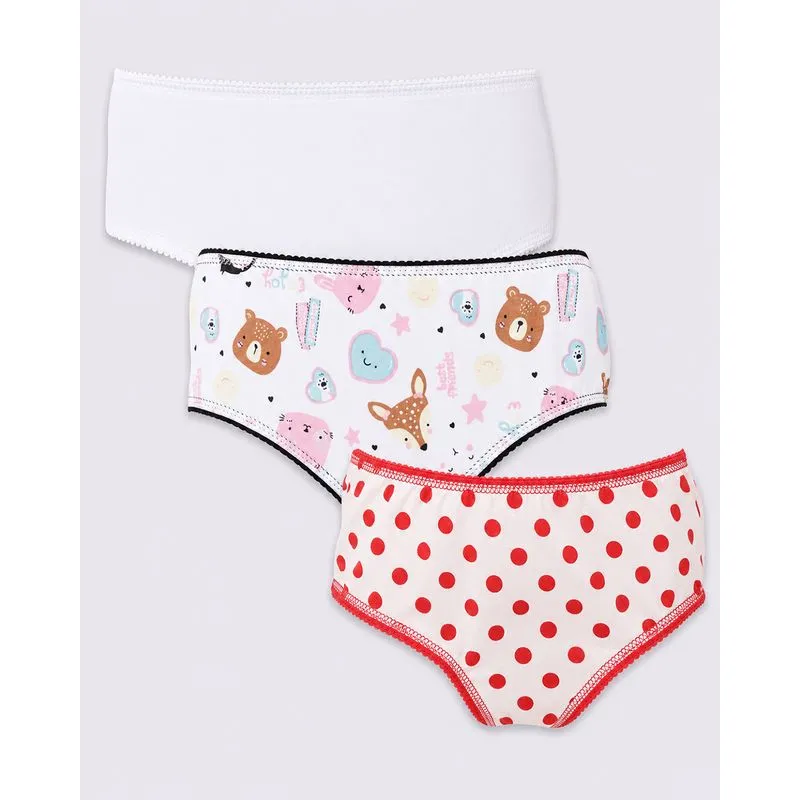 Kit 03 Calcinhas Infantil Estampas Sortidas 6