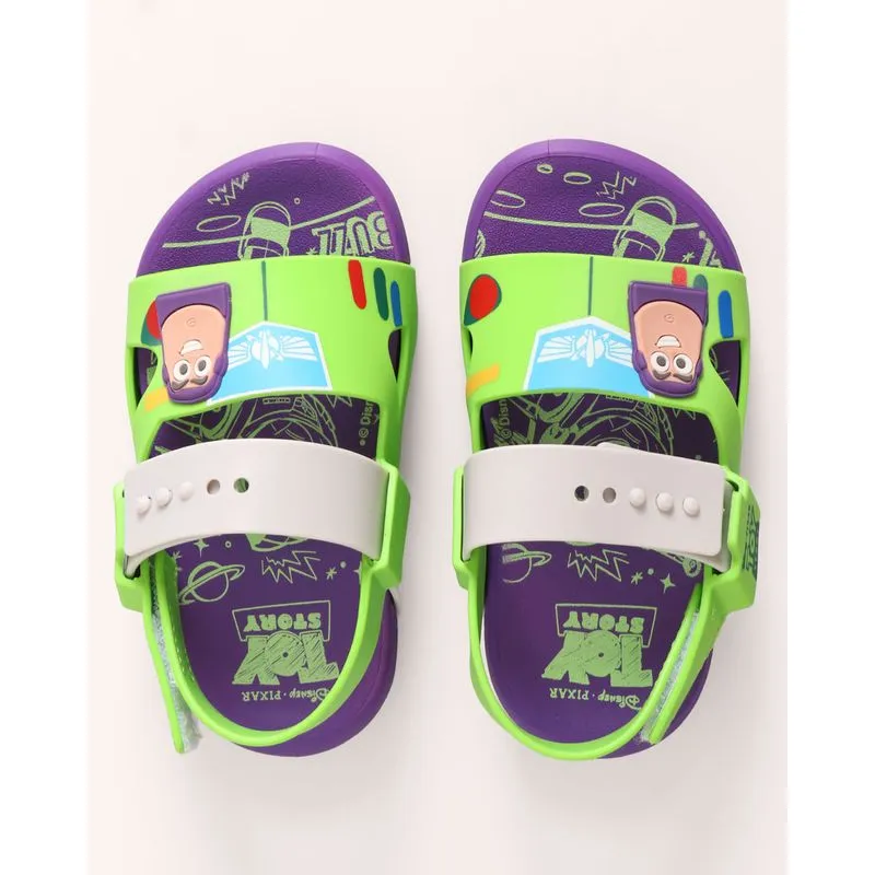 Sandália Infantil Grendene Buzz Lightyear Toy Story Verde 20
