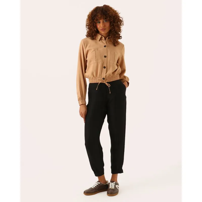 Calça Feminina Jogger Preta UN