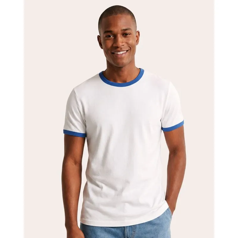 Camiseta Masculina Algodão Manga Curta Off White P