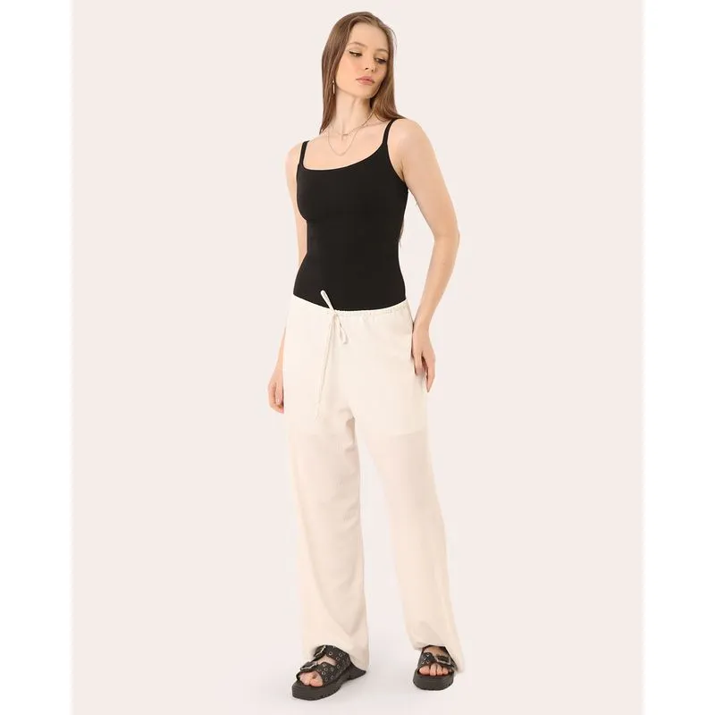 Body Feminino Texturizado Alcinha Preto G