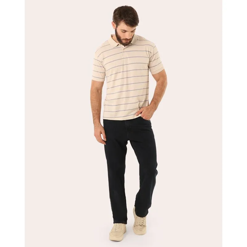 Calça Jeans Masculina Reta Azul 36
