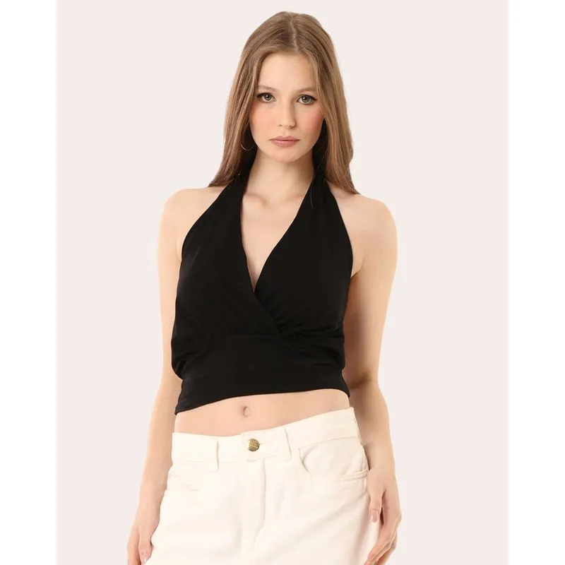 Blusa Feminina Frente Única Preto XG