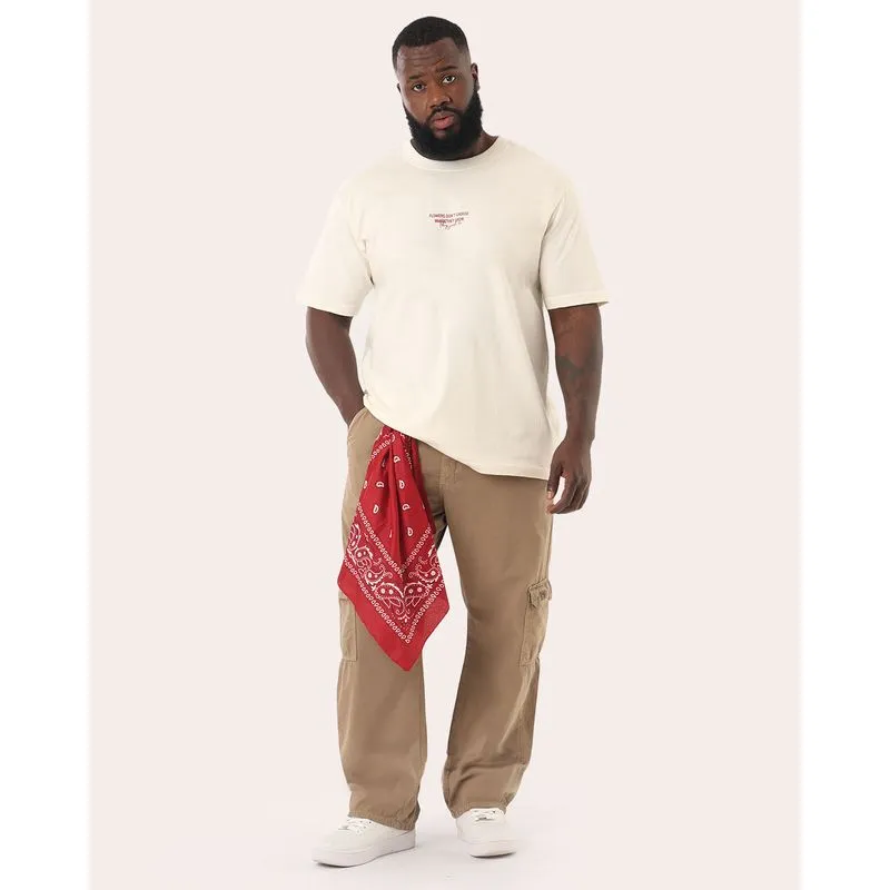 Calça Sarja Plus Size Masculina Ecko Unlimited Reta Bege 56