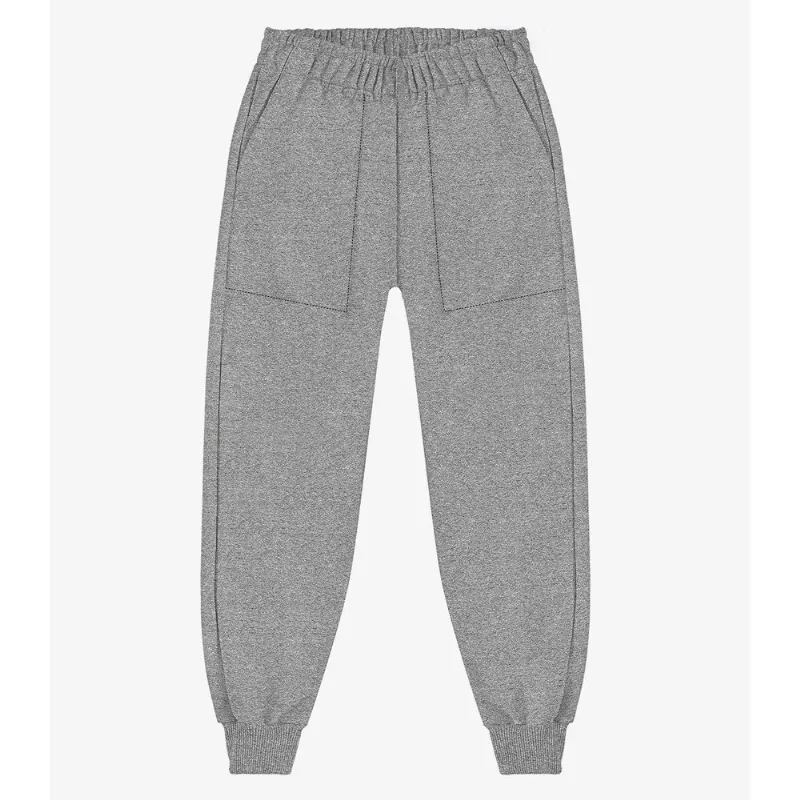 Calça de Moletom Unissex Rovi Kids Cinza 8