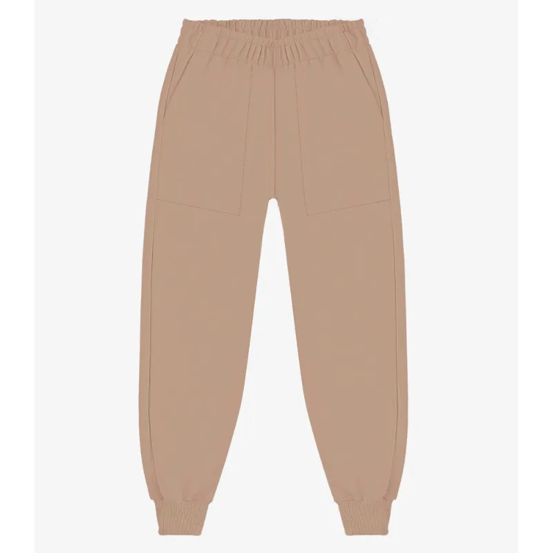 Calça de Moletom Unissex Rovi Kids Marrom 10