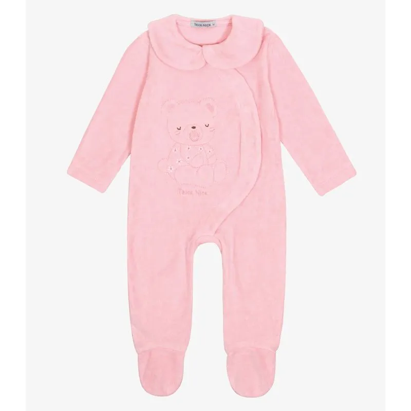 Macacão Menina em Plush Trick Nick Rosa M