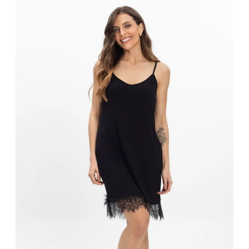 Camisola Feminina Infinita Cor Preto P