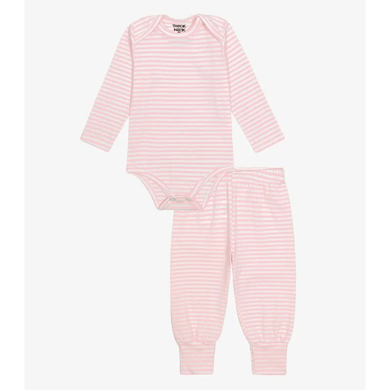 Conjunto Body com Calça Menina Trick Nick Rosa G