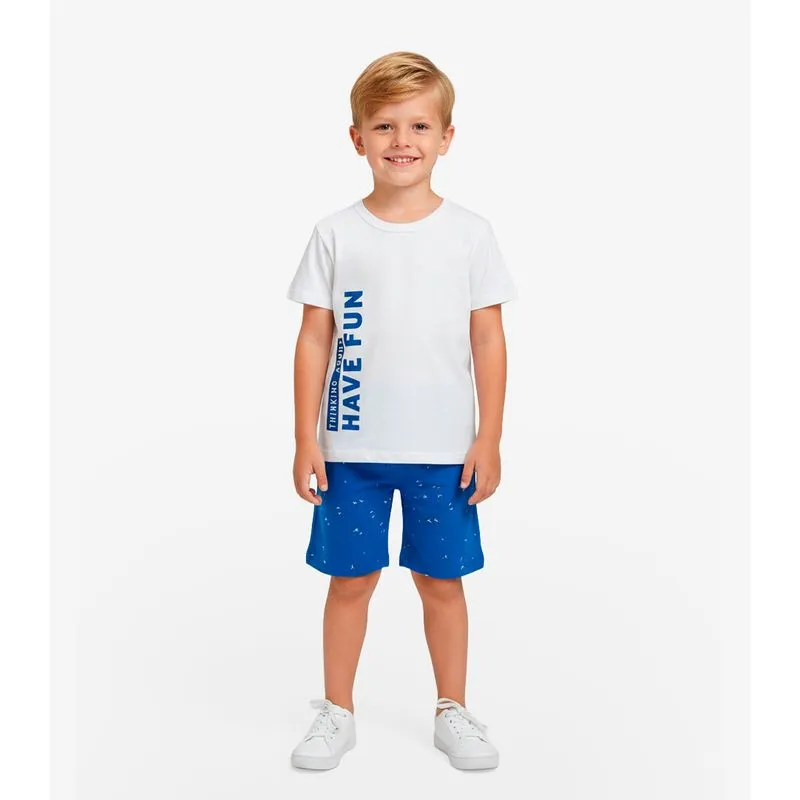 Conjunto Infantil Menino Select Azul 2