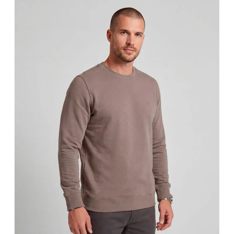 Moletom Masculino Moletom 3 Cabos Felpado Diametro Marrom G