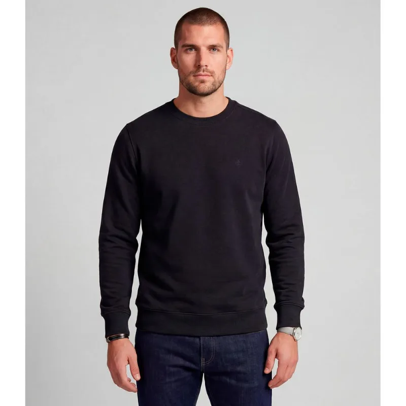 Moletom Masculino Moletom 3 Cabos Felpado Diametro Preto G
