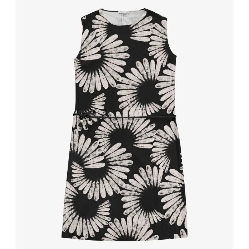 Vestido Feminino Midi Estampado Secret Glam Preto Plus G1